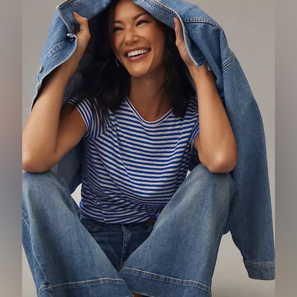 Frame Easy True Linen Tee